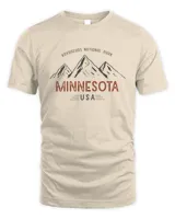 Vintage Voyageurs National Park Minnesota1667 T-Shirt