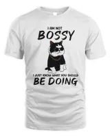 I am not bossy cat lover funny gifts