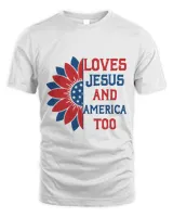 Loves Jesus And America Too Shirt, Hoodie, Tank Top