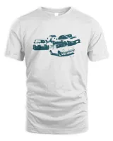 Oldtimer Retro Vintage Grafik T-Shirt, Unisex Comfort Farben Shirt, Vintage Auto Unisex T-Shirt, Oldtimer, Auto-Enthusiasten Geschenk