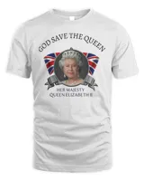 God Save The Queen British Monarch commemorate Shirt