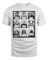 Halloween Creepy Legends Killer Mugshots Horror Shirt