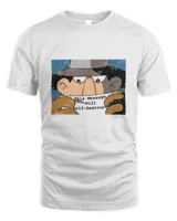 Inspector Gadget Distressed Self Destruct Message Vintage Funny Humor   T-Shirt
