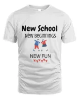 All about Schools back to school New school New beginnings3271 T-Shirt
