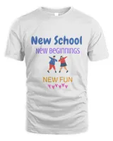 All about Schools back to school New school New beginnings3783 T-Shirt
