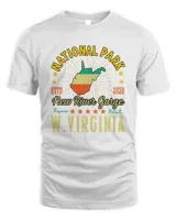 Vintage New River Gorge National Park West Virginia1180 T-Shirt