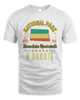 Vintage Theodore Roosevelt National Park North Dakota1170 T-Shirt