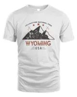 Vintage Yellowstone National Park Wyoming1476 T-Shirt