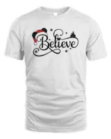 Christmas Believe Tee Shirt