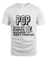 Soda Gives Me Paper Grading Super Powers T-Shirt