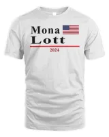 Mona Lott Presidential Election 2024 Parody T-Shirt