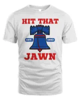 Hit That Jawn Philadelphia Philly Baseball T-Shirt