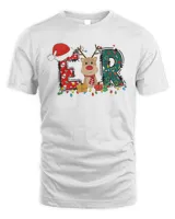 Christmas ER Nurse Shirt, Emergency Department Xmas Shirt, Emergency Room Staff Shirt