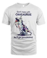 Dinosaur Don't Mess With CNASaurus You'll Get Jurasskicked Shirt