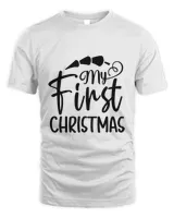 My First Christmass, Men's & Women's Merry Christmas Shirt