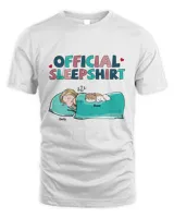 Official Sleep Shirt - Dog Cat Personalized QTCAT310123PET1