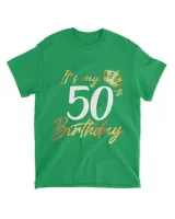 It's My 50th Birthday 1971 Gift Fifty Years Old Anniversary T-Shirt
