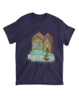 Pheobe Bridgers Haunted House with a Picket Fence Classic T-Shirt