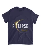 Totality 24 Twice In A Lifetime Total Solar Eclipse 2024 T-Shirt