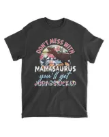 DH Mamasaurus Shirt, Dinosaur Mom Shirt, Mother's Day Gift