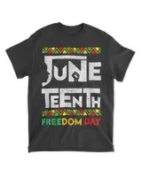 Juneteenth Freedom Day Vintage Colors 1865 Women Men Gifts T-Shirt tee