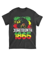 Juneteenth Is My Independence Day Black Women Black Pride T-Shirt (5) tee