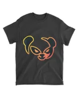 Bad Panda Cute Retro Cool Vintage Fun Bear Anime Chibi Style T-Shirt (2)