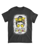 Loud & Proud Softball Mom Funny Ball Mom Mothers Day Gifts T-Shirt