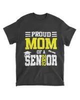 Proud Mom Of A 2022 Senior Graduation Mothers Day T-Shirt