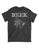 Beekeeper Geek Beek Honeybee Bee Keeper Apiary T Shirt