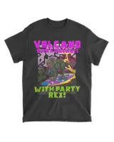 Volcano Surfing Party Rex Premium T-Shirt