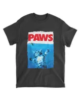 Paws Cat And Mouse Top, Cute Funny Cat Lover Parody