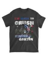 I'm Ready to Kindergarten Monster Truck Lover Back to School Premium T-Shirt