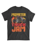 Monster Truck Jam T-Shirt Huge Truck Lover Gift