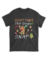 RD Don't Make This Ginger Snap Funny Ugly Christmas Shirt