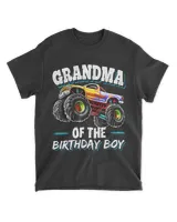 Grandma of the Birthday Boy Monster Truck Birthday Party T-Shirt - Mothers Day Shirts For Grandma