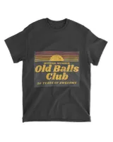 Mens Funny 50th Birthday Old Balls Club 50 Years of Awesome T-Shirt