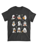 Ghosts Reading Books Teacher Halloween Librarian Boooks 21