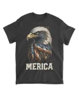 Merica Eagle Mullet 4th of July Men Women American Flag USA 21