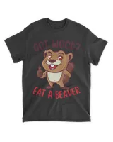 Funny Got Wood 2Eat a Beaver Comic Adult Humor Beaver