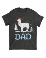 Mens Funny Matching Family Christmas Gifts Dad Llama Christmas