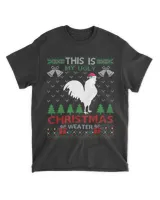 This Is My Ugly Christmas Funny Rooster Chicken Animal Lover