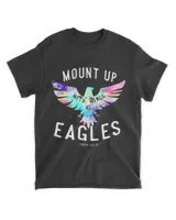 Tiedye EagleMount Up With Wings As Eagle Christian