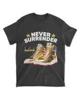 Trump Sneakers Never Surrender T-Shirt