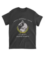 Super Earth Diving Into Hell For Liberty T-Shirt