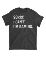 I'm Gaming Video Games Funny Gamer Gift for Boys Teen Men T-Shirt