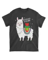 Family Matching Funny Fa Fa Fa Fa Llama Christmas Pajamas T-Shirt