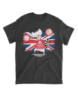 Cheerleading United Kingdom team cheerleader squad - Cheerleading British flag