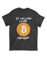 Evasavagiou.Eth Bitcoin 21 Million Club Member T-Shirt