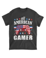 Gamer All American Gamer Boys 4th Of July Video Game Controller